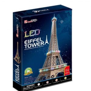 3D puzzle Eiffel Torony - világító