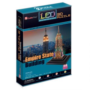 3D puzzle világítós Empire State Building
