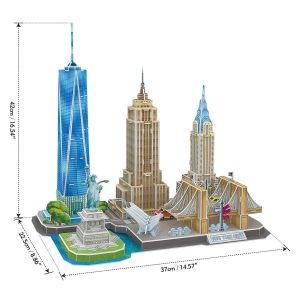 3D puzzle City Line New York