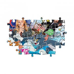 24 db-os SuperColor Maxi puzzle - Tom és Jerry