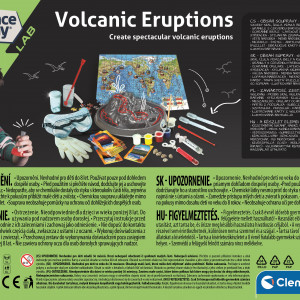 Vulkán kísérlet - Tudományos játék, Clementoni