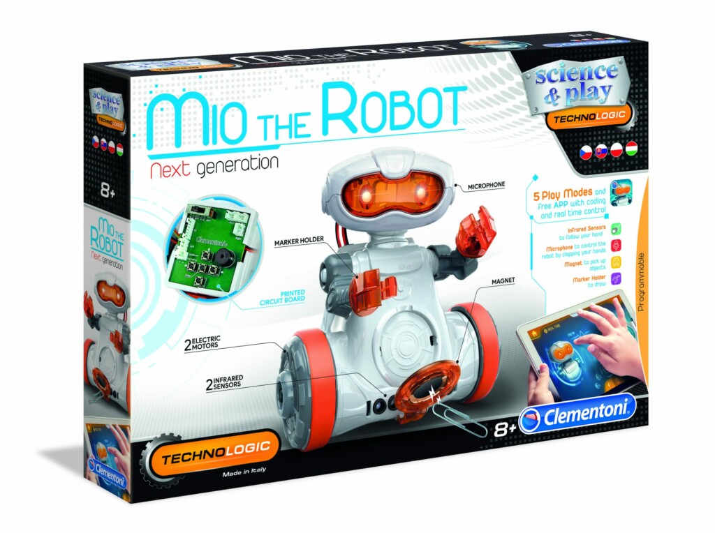 Tudomány és Játék - TechnoLogic - Mio, a programozható robotfigura