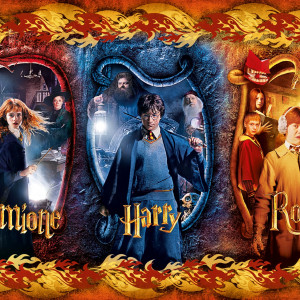 104 db-os SuperColor puzzle - Harry Potter (Hermione, Harry, Ron)