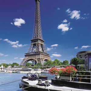 500 db-os High Quality Collection puzzle négyzet alakú dobozban – Eiffel-torony, Párizs