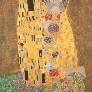 1000 db-os puzzle Múzeum Kollekció puzzle négyzet alakú dobozban - Klimt - Csók