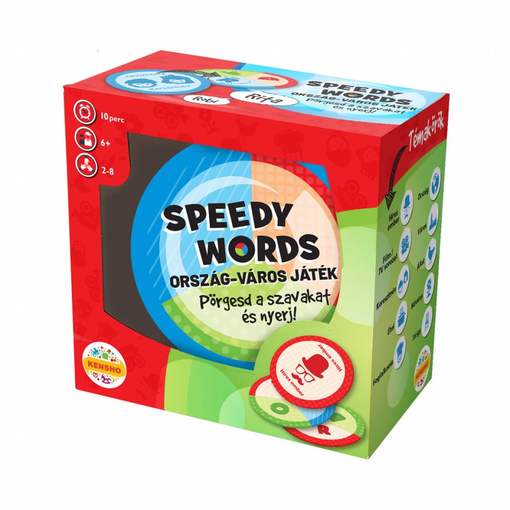 Speedy Words-Ország, város Társasjátékok