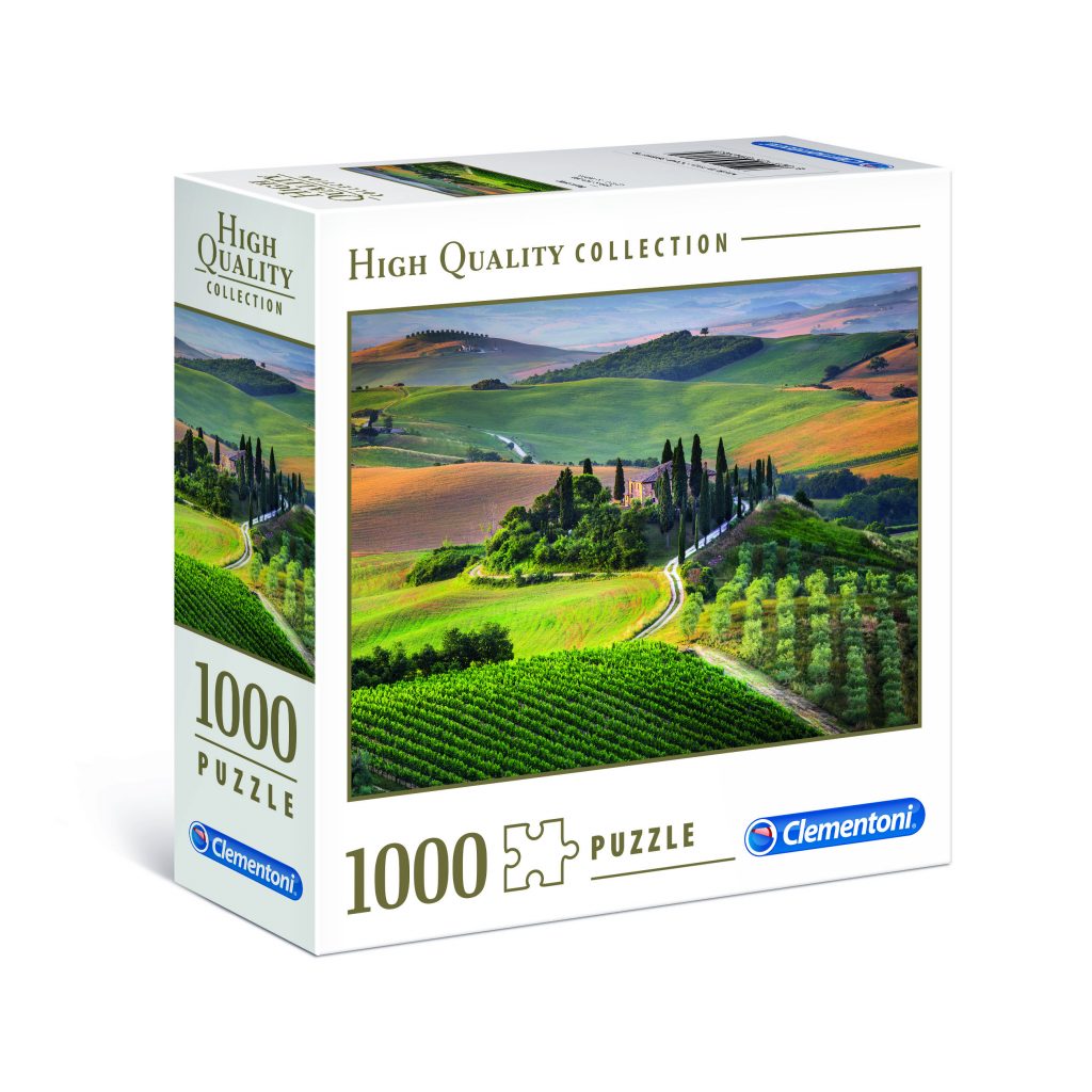1000 db-os High Quality Collection puzzle négyzet alakú dobozban - Toszkána, Olaszország