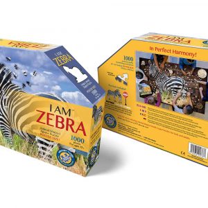 WOW Toys - 1000 db-os forma Puzzle - Zebra