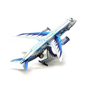 Felhúzható 3D Puzzle - Utasszállító repülőgép