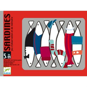Djeco - Sardines memória kártyajáték