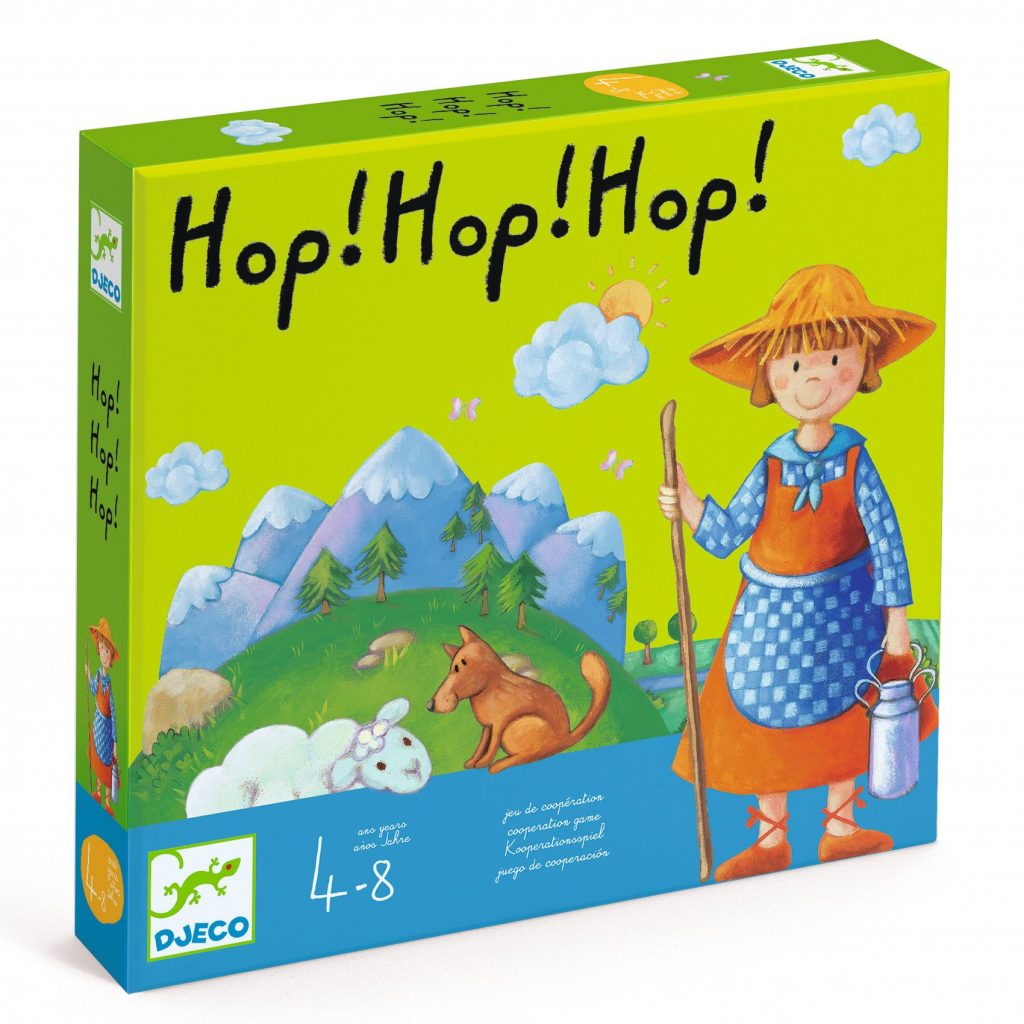 Djeco - Hop! Hop! Hop! kooperatív társasjáték