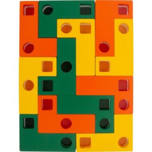 Geometriai alakzatok logikai puzzle - Legler