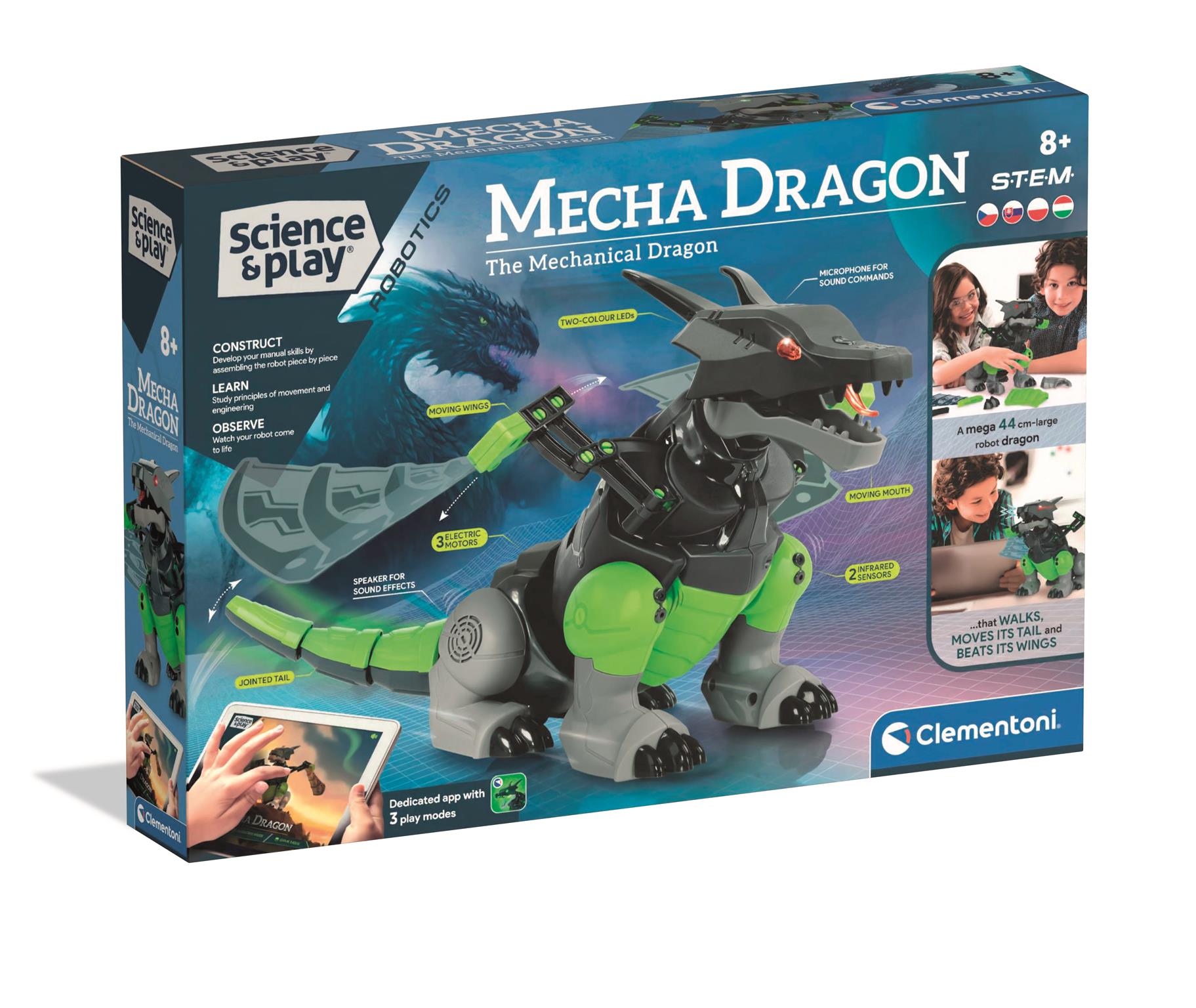 Tudomány és Játék - Mecha Dragon interaktív robot sárkány
