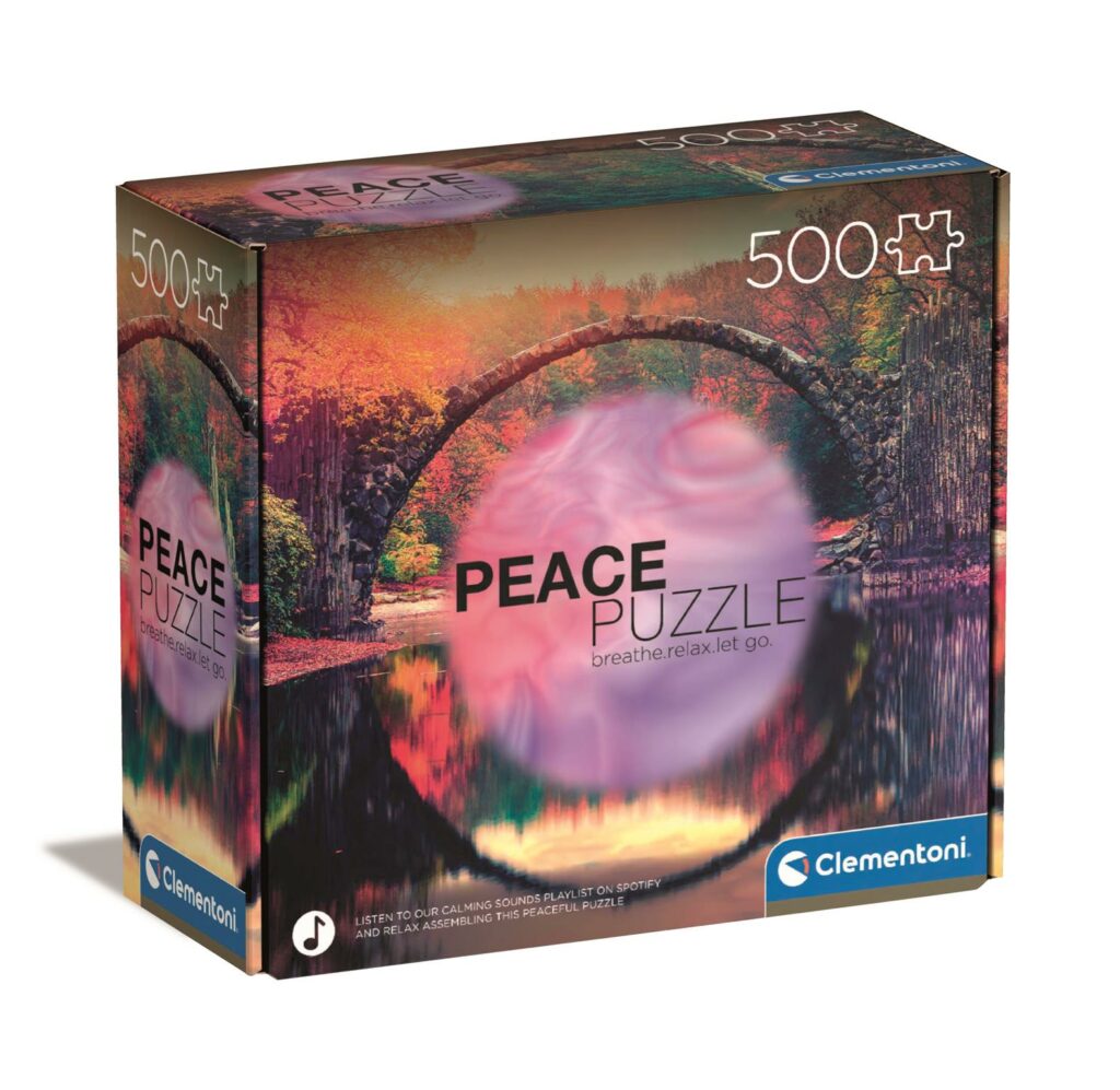 500 db-os Peace puzzle - Erdei tó