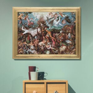 1000 db-os Múzeum Kollekció puzzle - Pieter Bruegel - A lázadó angyalok bukása