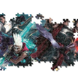 1000 db-os Panoráma puzzle – Unmatched: Legendák ligája