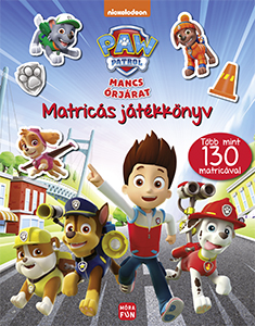 Mancs őrjárat - Matricás játékkönyv - Több mint 130 matricával!