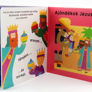 A Betlehemi kisded. Lapozókönyv készségfejlesztő kirakóssal