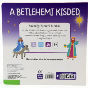 A Betlehemi kisded. Lapozókönyv készségfejlesztő kirakóssal