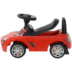 Lábbal hajtós autó Mercedes, piros - Buddy Toys