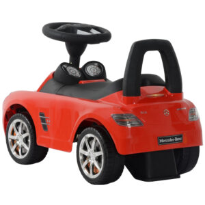 Lábbal hajtós autó Mercedes, piros - Buddy Toys