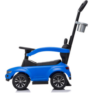 Bébitaxi tolókarral Volkswagen T - Rock, kék - Buddy Toys