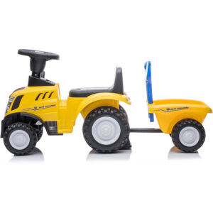 Gyerek traktor utánfutóval, sárga - Buddy Toys