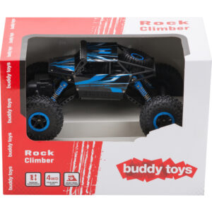 RC terepjáró, hegymászó autó BRC 18.611 távirányítós autó, kék- fekete - Buddy Toys