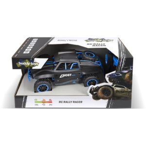 Távirányítós versenyautó Rally Racer RC 18.521 fekete - Buddy Toys