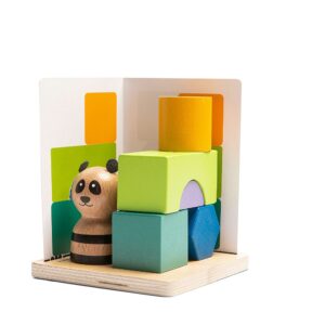 Panda kirakós, fa ügyességi játék - BS Toys