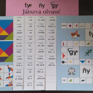 Játszva olvass | a TY , GY , NY betű