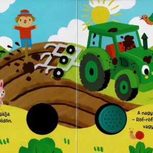 Mókás hangok - A traktor - Hangmodulos könyv