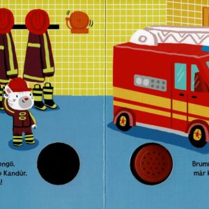 Mókás hangok - A tűzoltóautó - Hangmodulos könyv